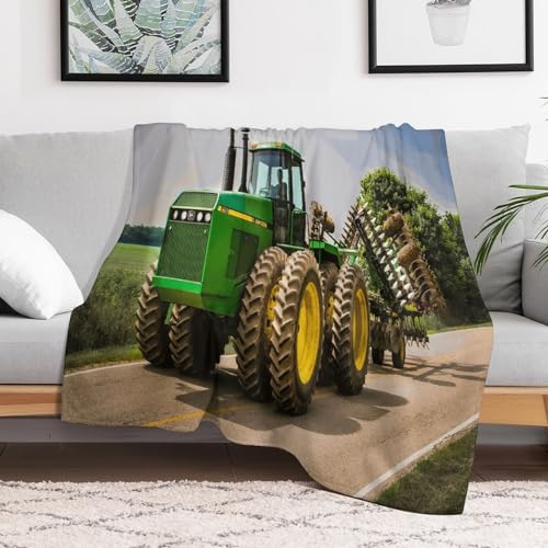 Couverture douce et chaude tracteur pour contrer le froid