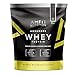 Produktbild Amazon-Marke: Amfit Nutrition Advanced Whey Protein Eiweißpulver mit Bananen-Milchshake-Geschmack, 32 Portionen, 992 g