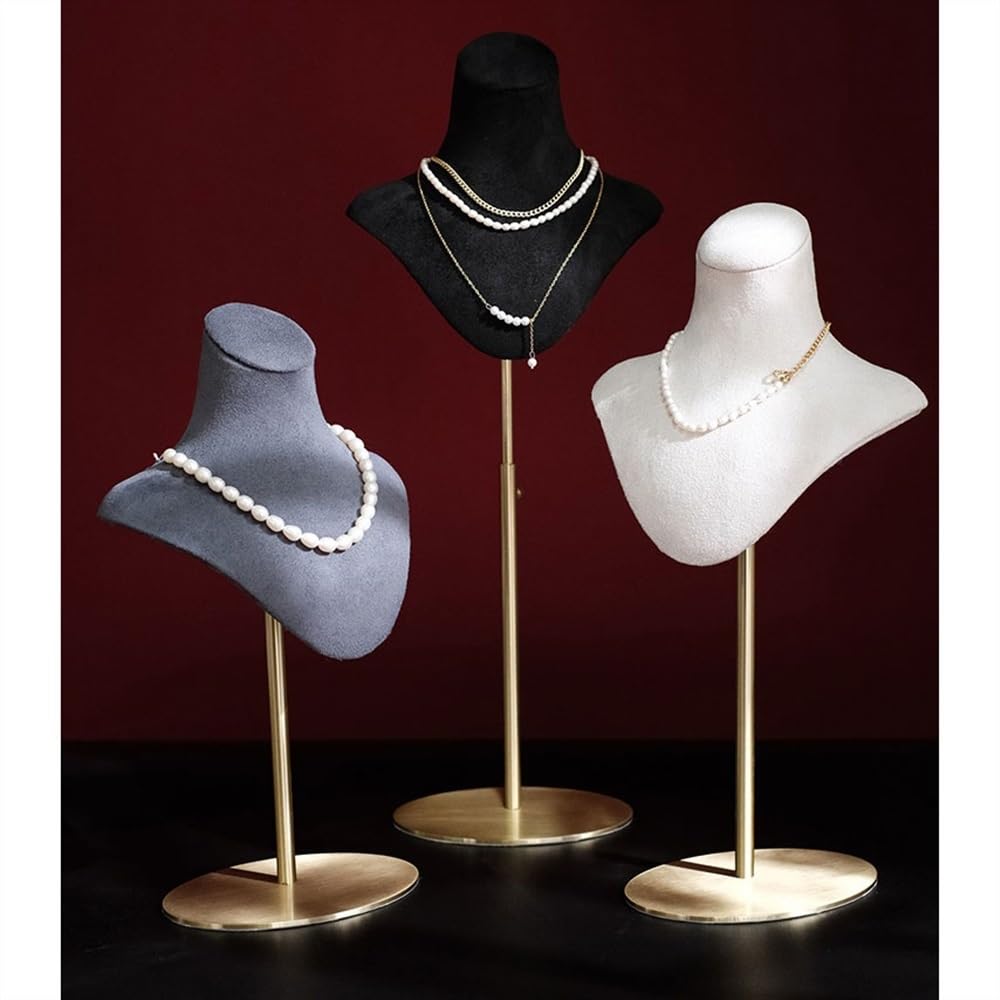 Armadi Espositore for collane for collo verticale regolabile | Jewelry Display Storage Racks