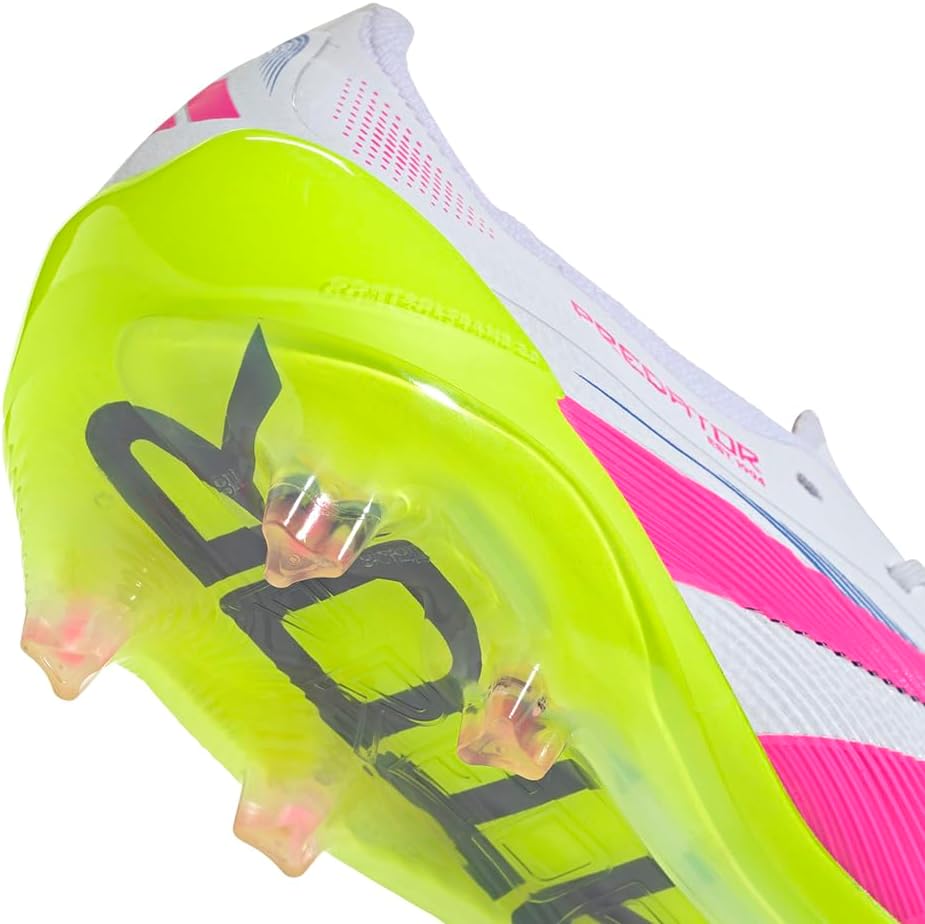 adidas Elite Firm Ground Soccer Cleats - Pink, White