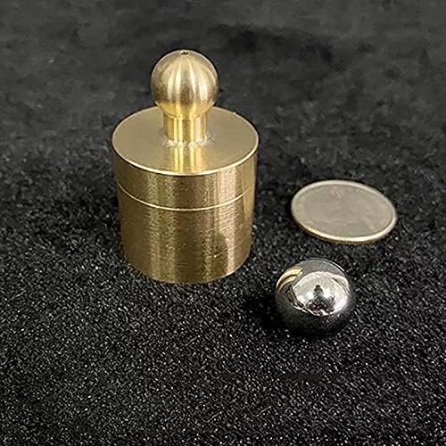 SUMAG Coin Maker (Brass) Magic Tricks Steel Ball to Coins Appearing Magic Magician Close up Illusions Gimmicks Props Mentalism Magic