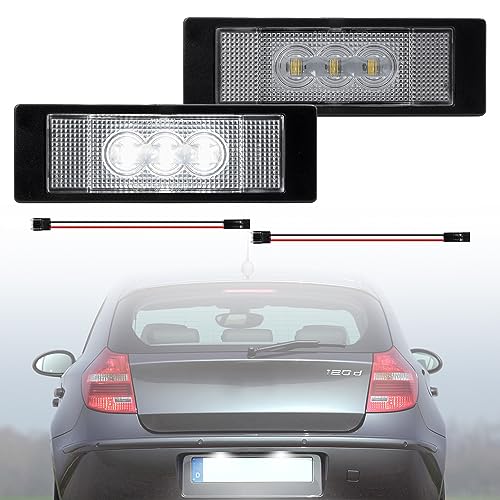 L'alloggiamento della luce della targa è realizzato in materiale PC di alta qualità, impermeabile, resistente al calore, resistente alla corrosione; la luce della targa ha un'eccellente illuminazione e una lunga durata