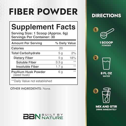 Built by Nature Psyllium Husk Powder