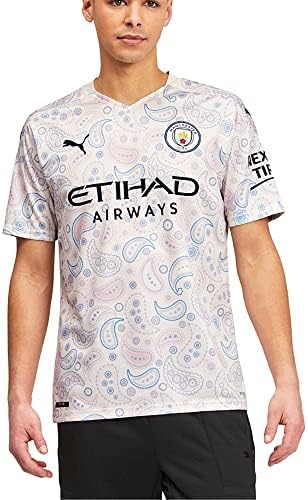 PUMA Men's Soccer Manchester City 20/21 Third Jersey (Medium