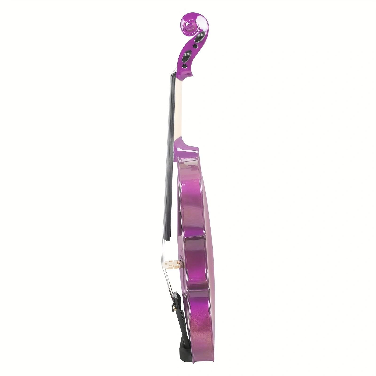 Violino Violino Popolare In Legno Massello Principiante Adulto Che Suona Il Violino 4/4 Set Completo Con Custodia Per Violino