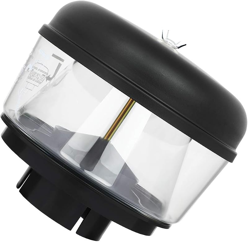 Pré-filtro cabeça de snorkel SCITOO com copo coletor de areia de 3 polegadas – 1 unidade