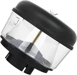 SCITOO Snorkel Head Pré Limpador de 3,5 polegadas Snorkel Ram Sand Cup para a maioria dos carros, caminhões, SUV, ATV, RV, Jeep, Off Road, 4X4