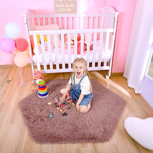 image for junovo Ultra Soft Rug for Nursery Children Room Baby Room Home Decor D