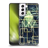 Stampa stilosa e accattivante Head Case Designs Vetta Ghiacciata Marmo Geometrico Custodia Cover Dura per Parte Posteriore Compatibile con Samsung Galaxy S21 5G