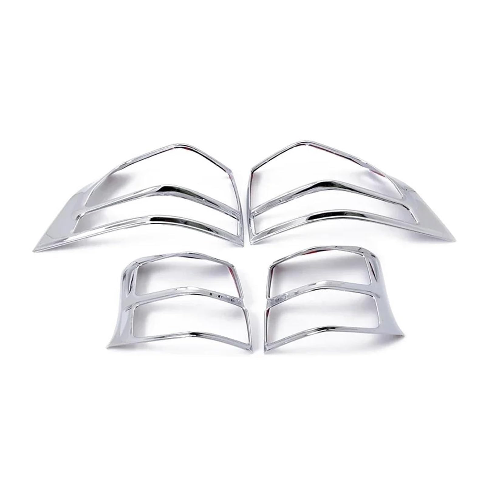 Luz trasera cromada con marco protector que renueva su Toyota Prado J150 4