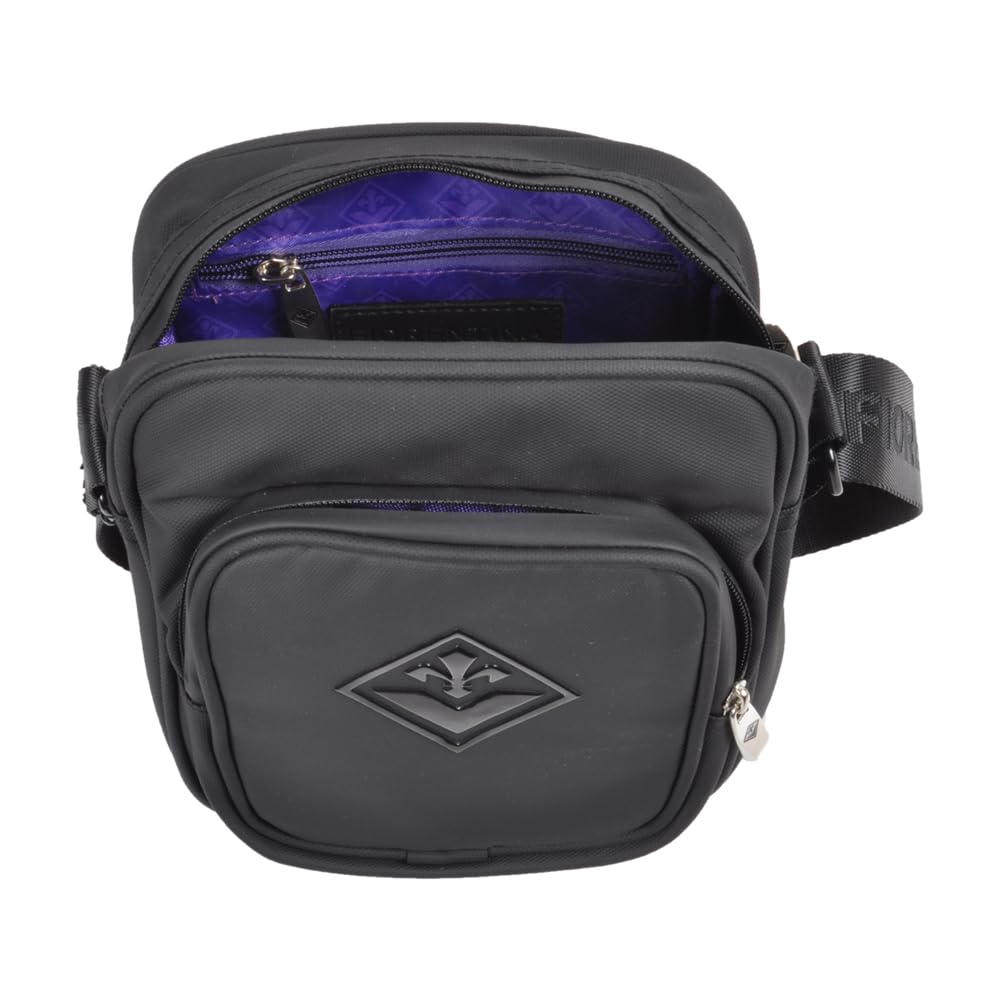 323457 Fiorentina, Borsa Tracolla Unisex-Adulto, Nero, Standard