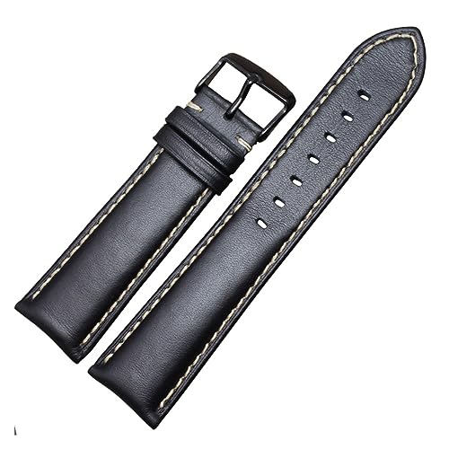Bracelet de montre en cuir fait main INEOUT vintage pour homme et femme 20mm