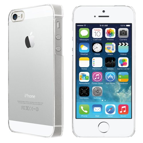 KoDsign Lite Series Ultra Slim and Clear Snap-On Case for iPhone 5 & 5S - Crystal Clear