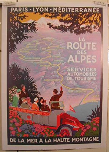 Affiche La Route Des Alpes poster 50x70 habiller un grand mur vide