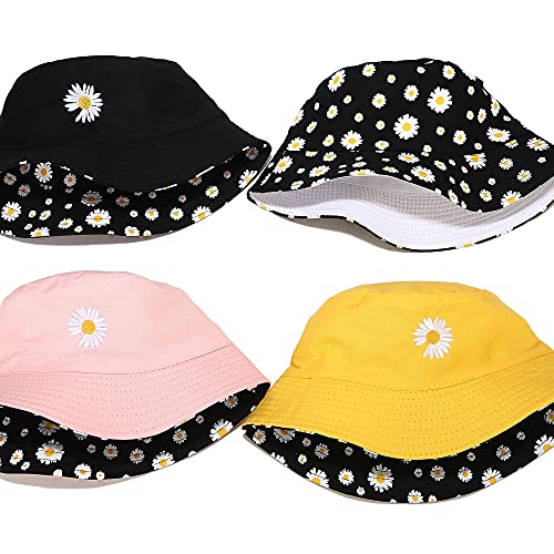 Sombrero Bucket Reversible de Algodón para Verano miniatura 4