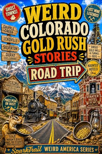 Weird Colorado Gold Rush Stories: A Road Trip Through Boomtowns, Ghost Towns, Lost Mines, and Mountain Madness (SparkTrail Weird America Series Book 21)