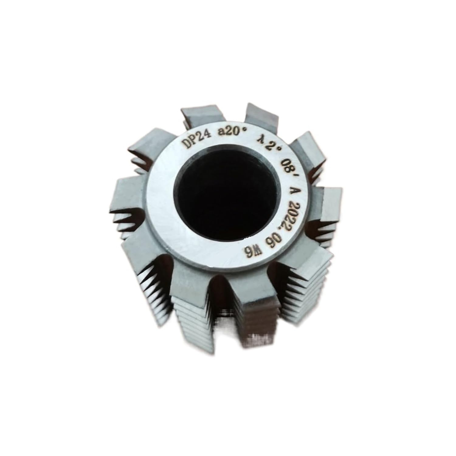Hobbing Cutters, HSS DP14 15 16 18 19 DP20 22 24 26 28 DP30 32 34 35 36 37 38 39 Small Module Gear Hob Cutter PA20 Degree 13mm Hole,Tools(DP14 13mm Hole,Black Coated)