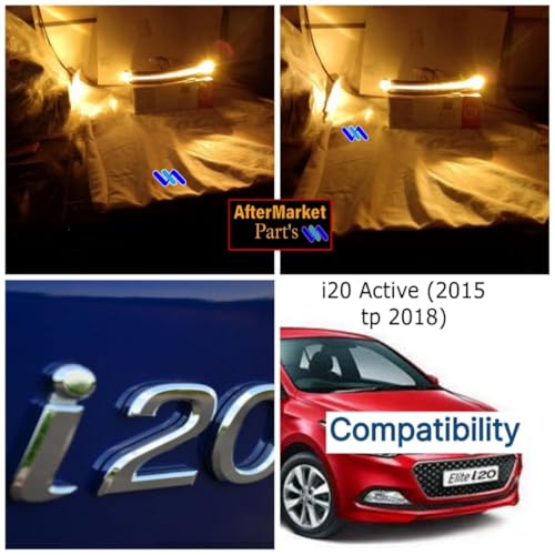 Image of Side Mirror Indicator Lamp Light for Hyundai i20 2ND GEN Active /Elite 2015-2020 Model -Yellow with Scotch Lock (I20 2ND GEN (2015-2019) ELITE /ACTIVE, LEFT PASSNGER SIDE)