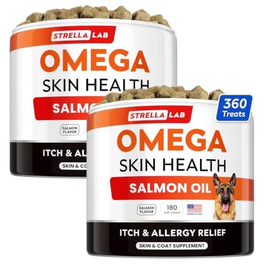 StrellaLab Omega 3 Chews for Dogs