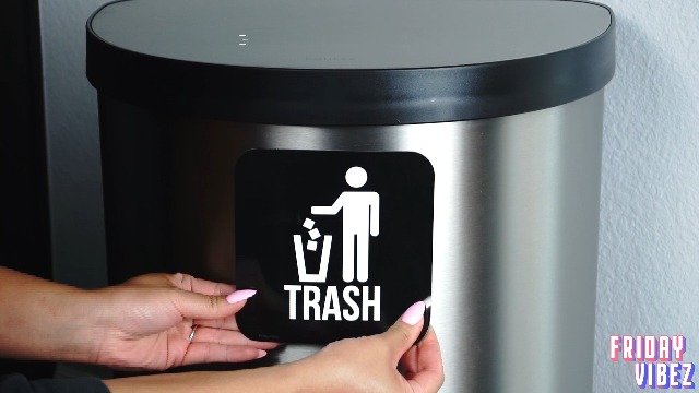 Cubos De Basura Reciclaje HSSPIRITZ Imanes De Reciclaje Y Basura