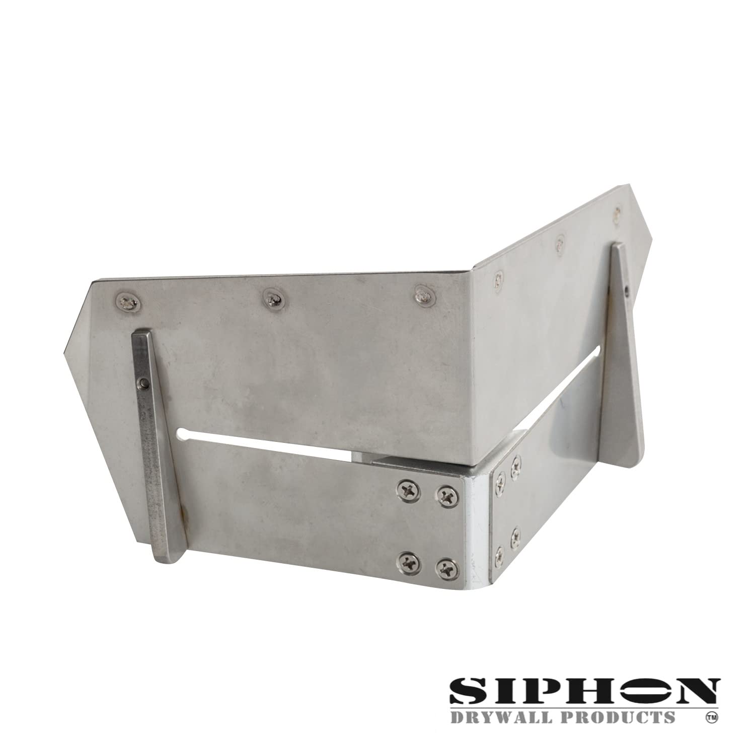 4" Stainless Steel Corner Finisher (Glazer) - SIPHON DRYWALL PRODUCTS™ | Corner Finisher/Glazer/Angle Head | Thick Compounds | Sheetrock Gyprock Plasterboard Wallboard
