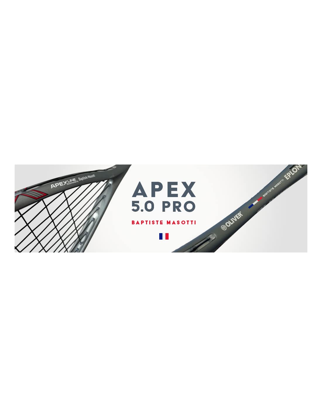 Oliver Apex 5.0 Squashschläger Baptiste Masotti