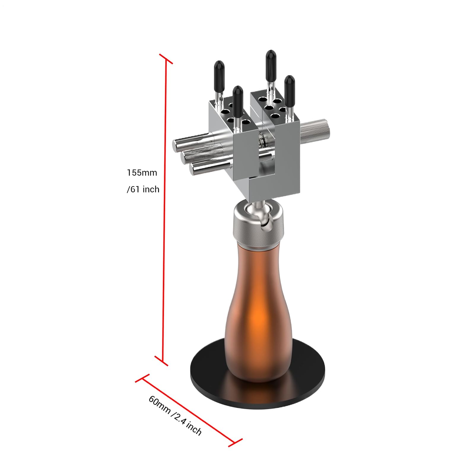 Piccola Da Banco - Morsetto Per Modellismo | Postazione Di Lavoro | Portatile Per Artigianato Manuale | Per Modellazione Elettronica Costruzione Modelli Falegnameria Hobby