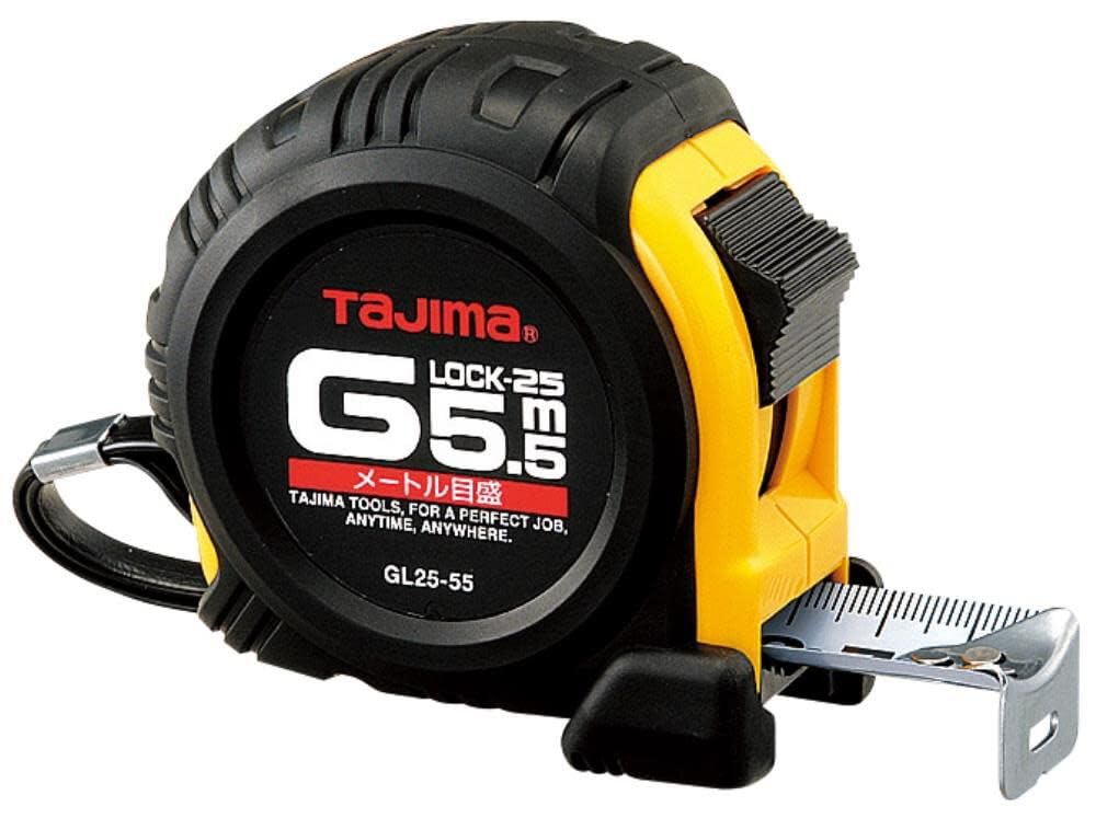 Tajima G-5.5MBW - G Series Measuring Tape in Metric Scale, 5.5-Meters x 1-Inch Blade โ image 1
