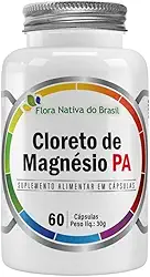 Cloreto de Magnésio PA 60 Cápsulas - Flora Nativa