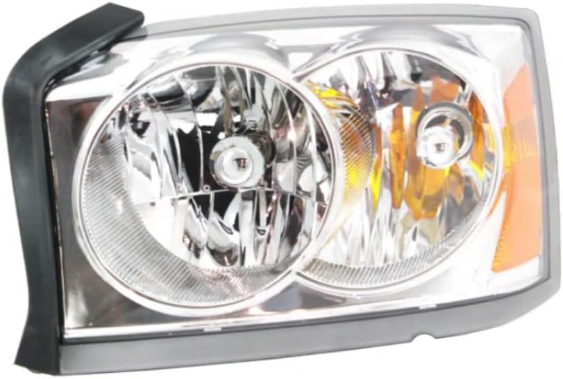 CarLights360: For 2005 Dodge Dakota Headlight Assembly Driver and Passenger Side DOT Certified w/Bulbs-Replaces CH2502159 CH2503159