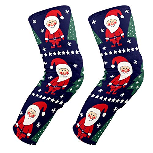 Genouillères rembourrées contre le mal de genoux Motif Noël