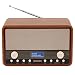 Produktbild MEDION E66312 Nostalgie Retro DAB+ Radio (UKW, DAB Plus, 20 Senderspeicher, Netz- oder Batteriebetrieb, Teleskopantenne)
