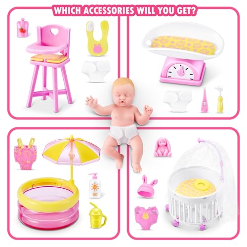 image for 5 Surprise My Mini Baby Series 2 by ZURU, Collectible Mystery Capsule,