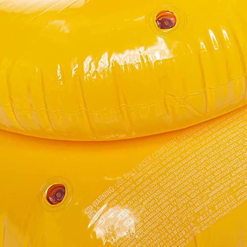 Image of Storio Happy Animal Inflatable Chair for Kids | Cute PVC Sofa for Toddlers | Foldable & Portable Air Chair for Boys & Girls | Comfortable Plastic Balloon Chair | Multicolor Animal Design