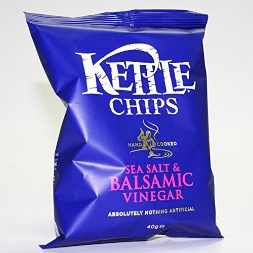 KETTLE® Chips Sea Salt & Balsamic Vinegar 40g (Packung 18)