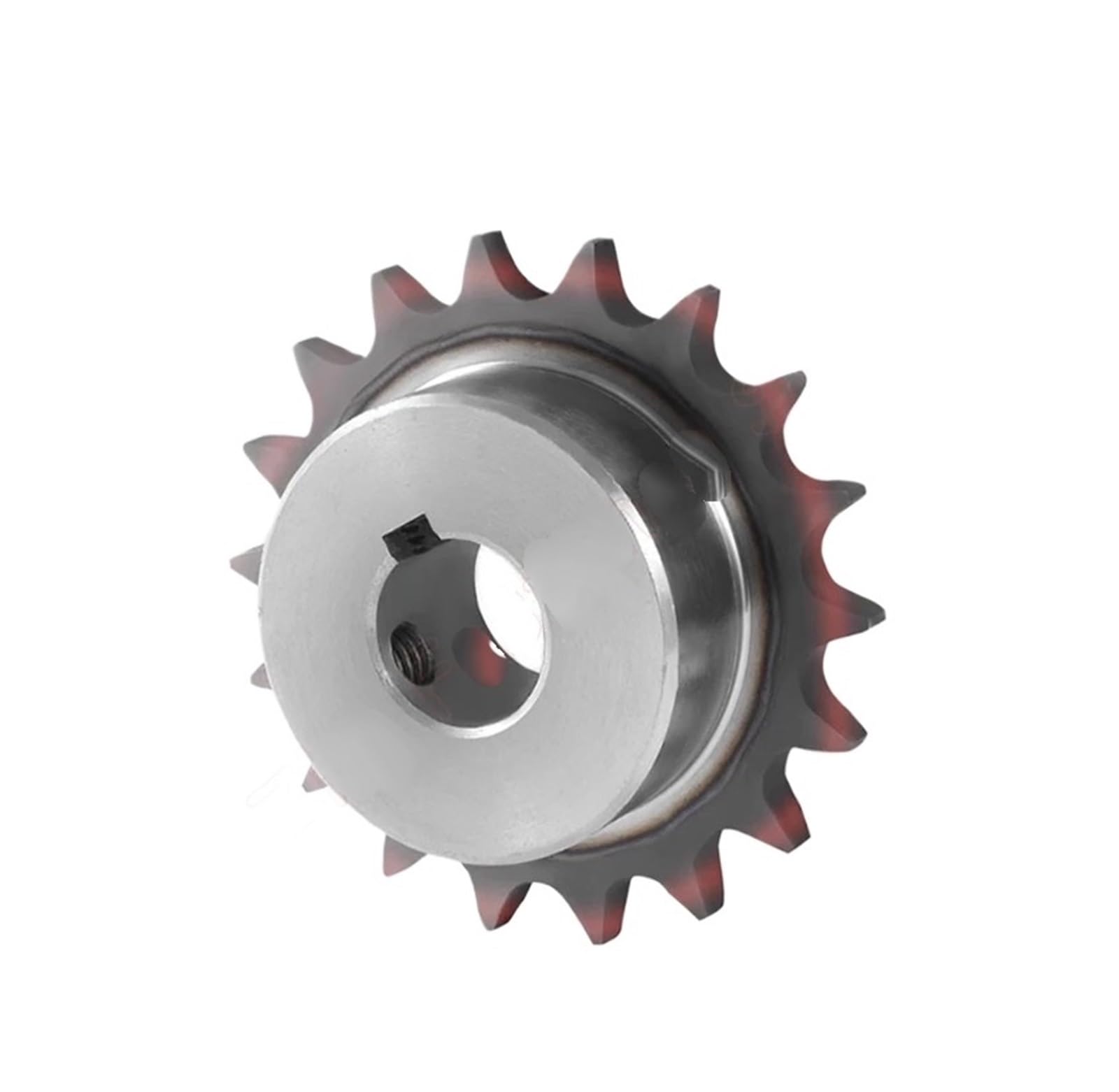 Bevel Gear Pinion Hardware Mechanical 1pcs 08B 40 Teeth Chain Gear Steel 40T Industrial Drive Sprocket Wheel Bore 18/20/22/24/25/28/30/32/35/38/40/42/45/48/50mm(25mm (Keyway 8mm))