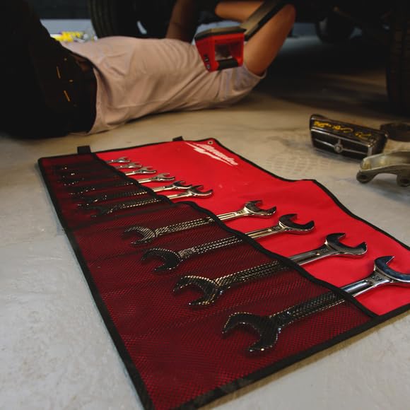 Milwaukee 4932492714 12 Pieces Double Open End Spanner Set - Image 3