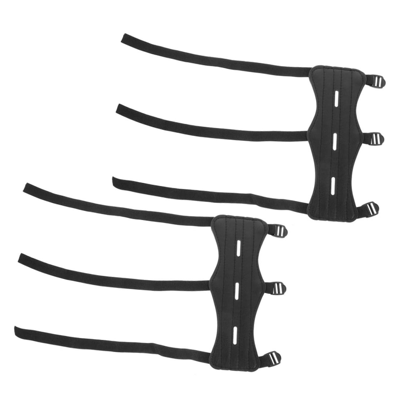 POPETPOP Armguards 2pcs Bow Arm Protectors Professional Gear Leather Adjustable Fit