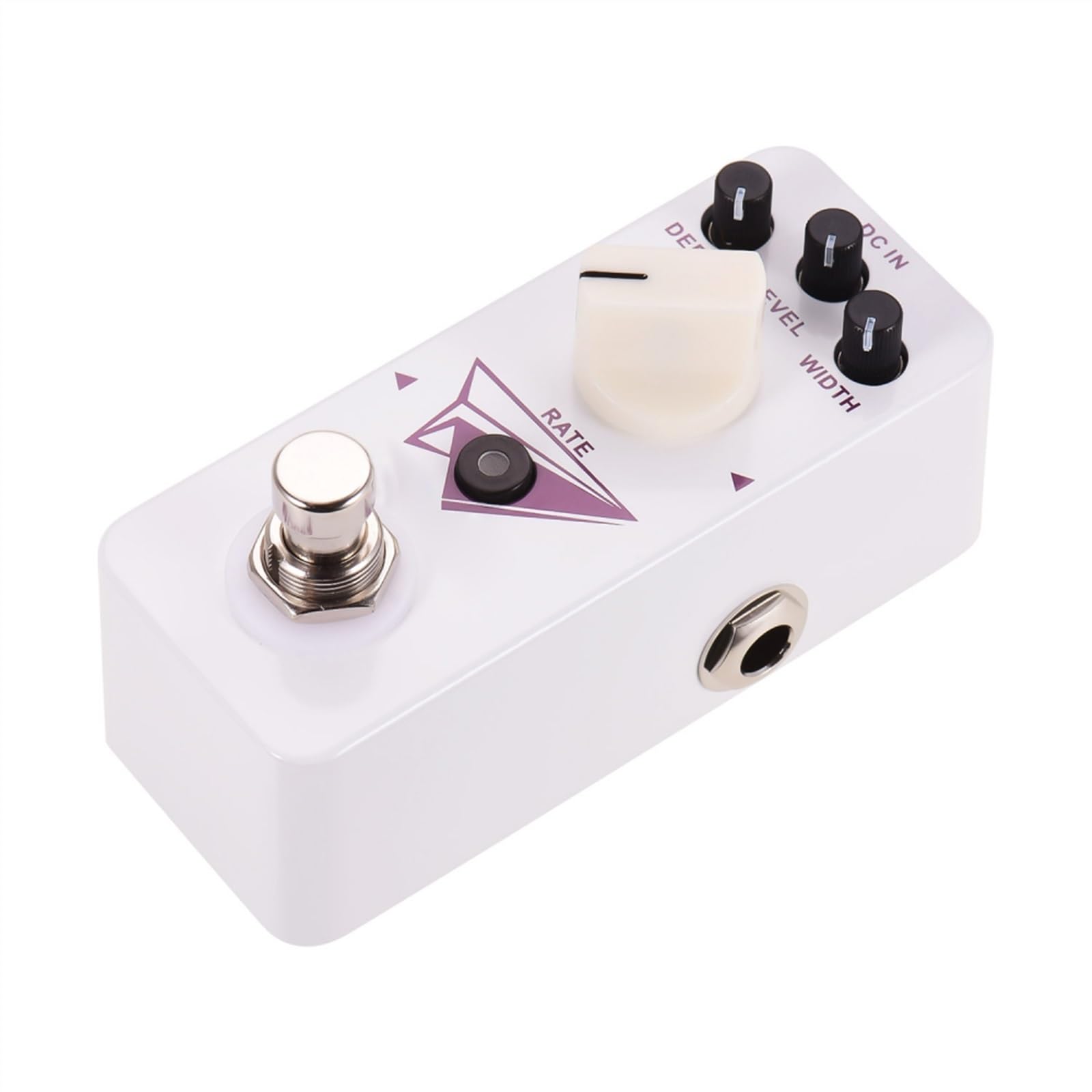 Pedale per Chitarra di modulazione Pedale Digitale Multifrequenza Flanger Pedale Effetto Chitarra Elettrica Pedale Compatto Serie Micro