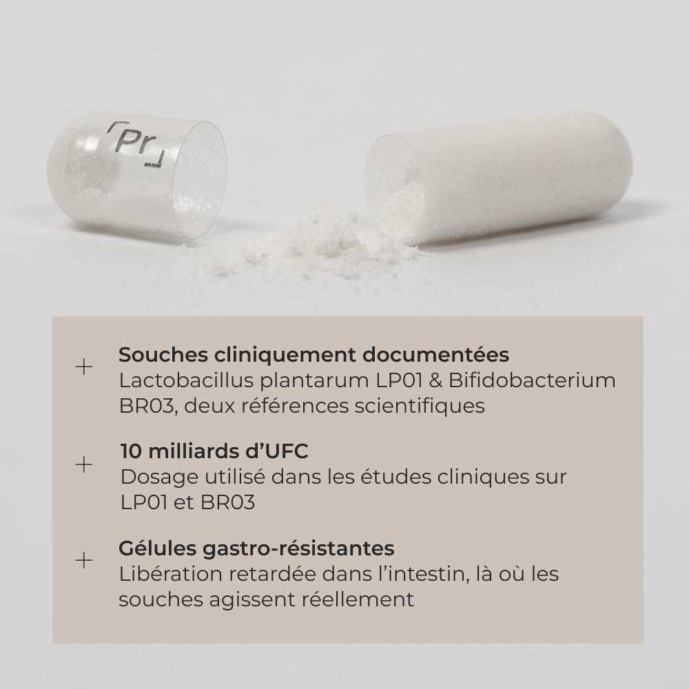 CUURE - Pack Probiotiques + Enzymes Digezyme® + L-Glutamine - 3 Produits | Souches à 10 milliards d'UFC gastro-résistantes DRcaps® et 150 mg d'actif - Vegan - Fabriqué en France - Cures 30 à 60 jours