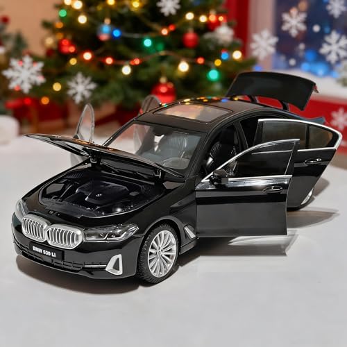 Modelo BMW 530Li a Escala 1:24 con Luz y Sonido miniatura 6