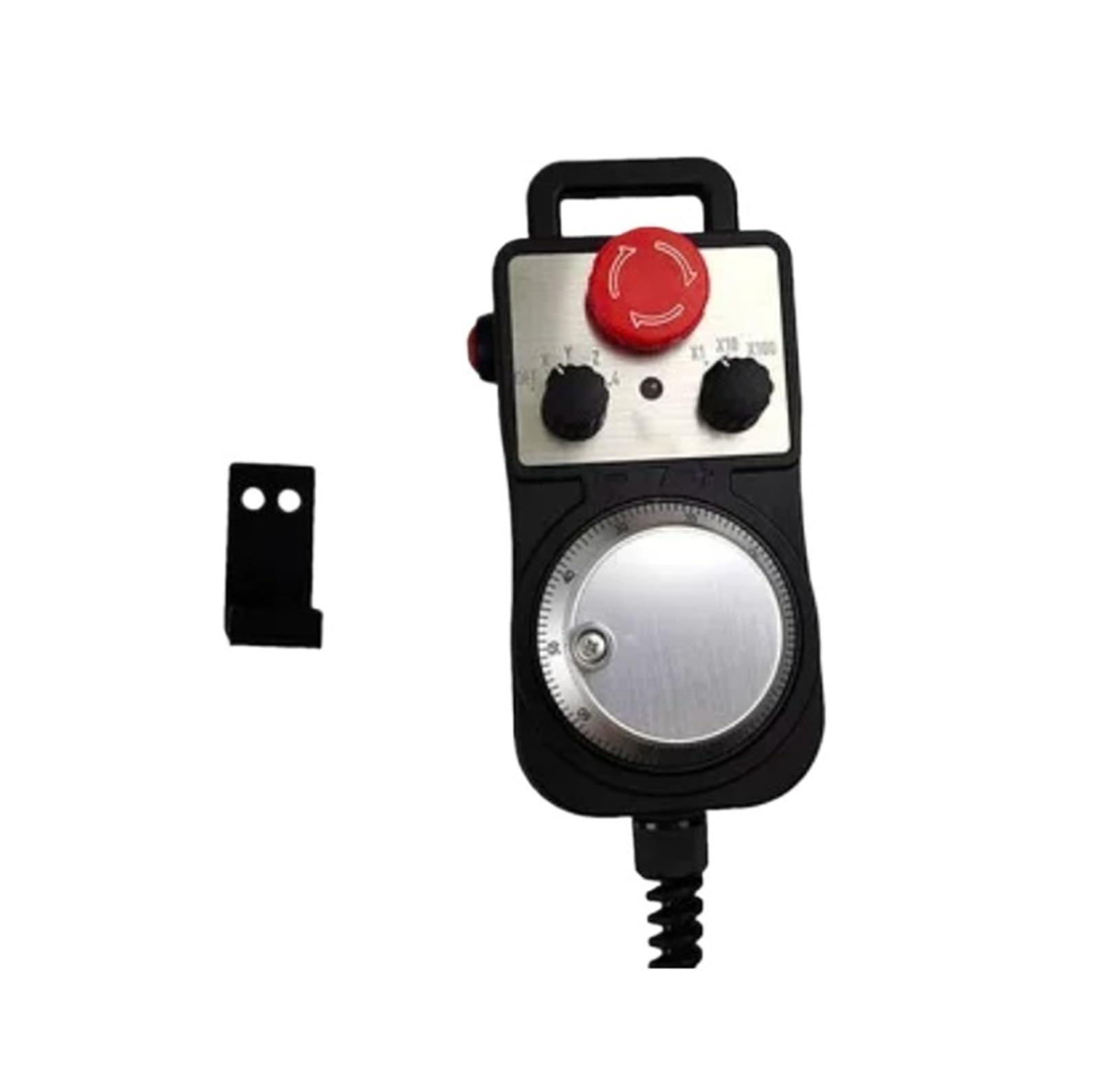 PMZZHUPVR Engraving Machine Controller Handle JMPG1, 4-Axis CNC Electronic Handwheel with Emergency Stop