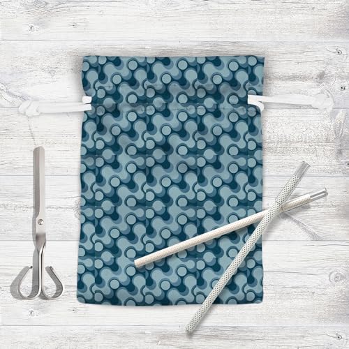 Image of ArtzFolio Abstract Retro D3 | Pouch Wrist Potli Bag | Bag for Weddings & Casual Parties