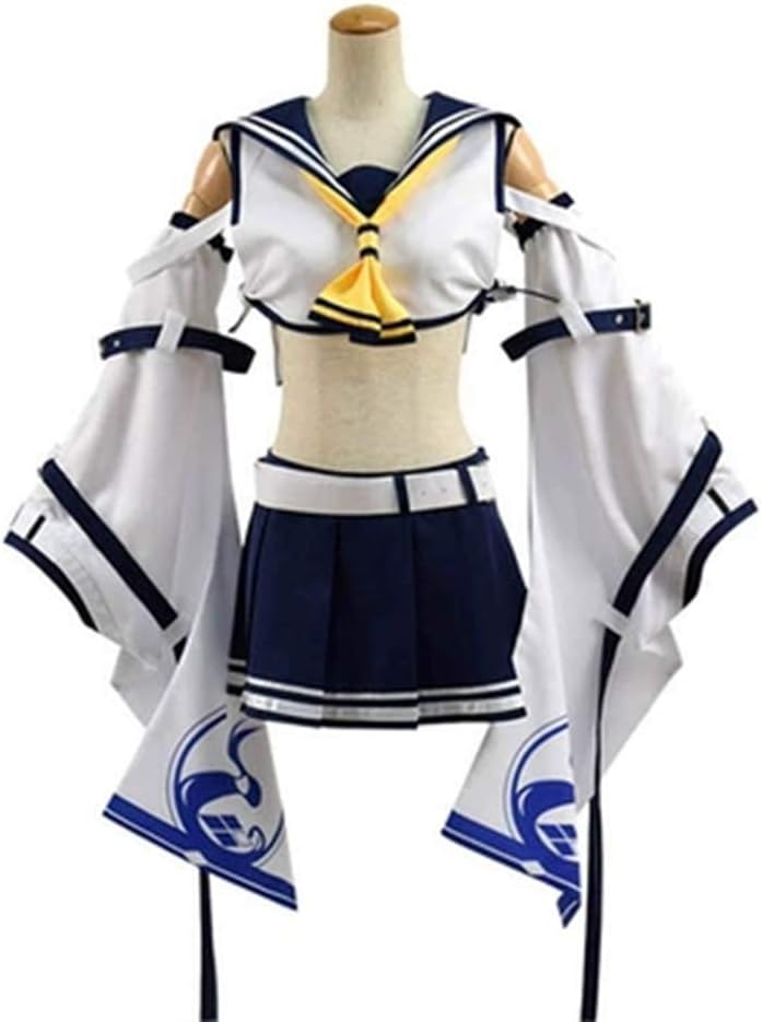 Azur Lane IJN Ayanami Cosplay Costume Full Set Women Christmas Party Costume Ayanami Cos