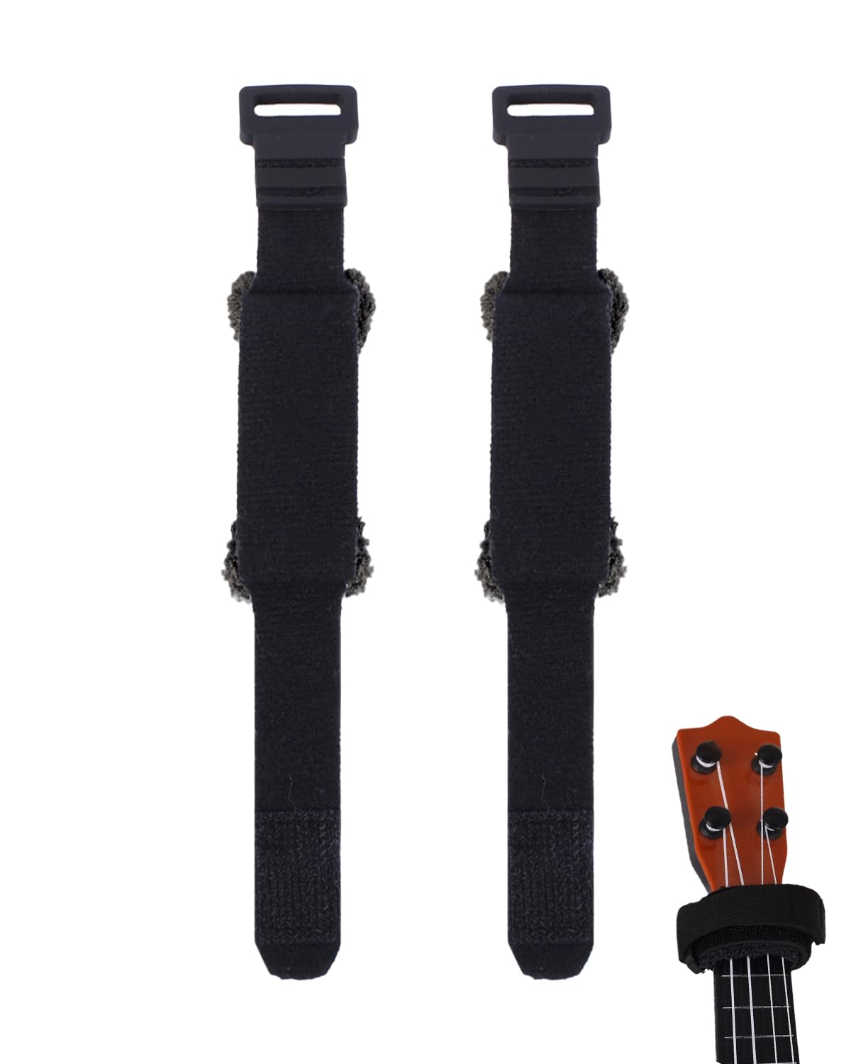 2PCS Fret Wrap, Ideal For Music And Guitar Practice, Guitar String Muter Accessory, Black, Designed For Smooth Performance-image-43