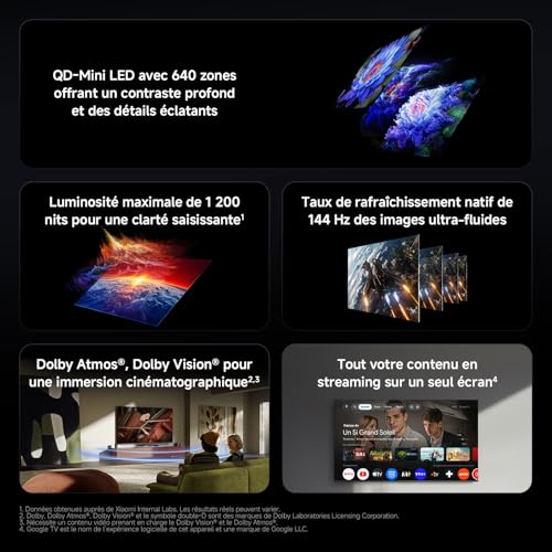 Xiaomi TV Mini LED 85 2026 - vue 3