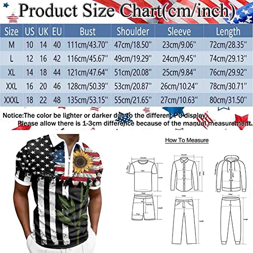 Douhen Memorial Day Polo Shirt, Polo Shirts, Boys American Flag Shirt,Shirts For Men Male Summer Independence Day Zipper Tops Holiday Celebration Full Print Short Sleeve Blouse (A2-Black, 3X-Large) American Flag Polo Shirt Men Mens Zip Up Polo Shirts Short Sleeve Boys Polo Shirt Polo Shirts For Men,Mens Polo Shirts Short Sleeve Retro Usa Flag Print Independence Day Golf Shirt Casual Muscle Top 230331 #TOP4