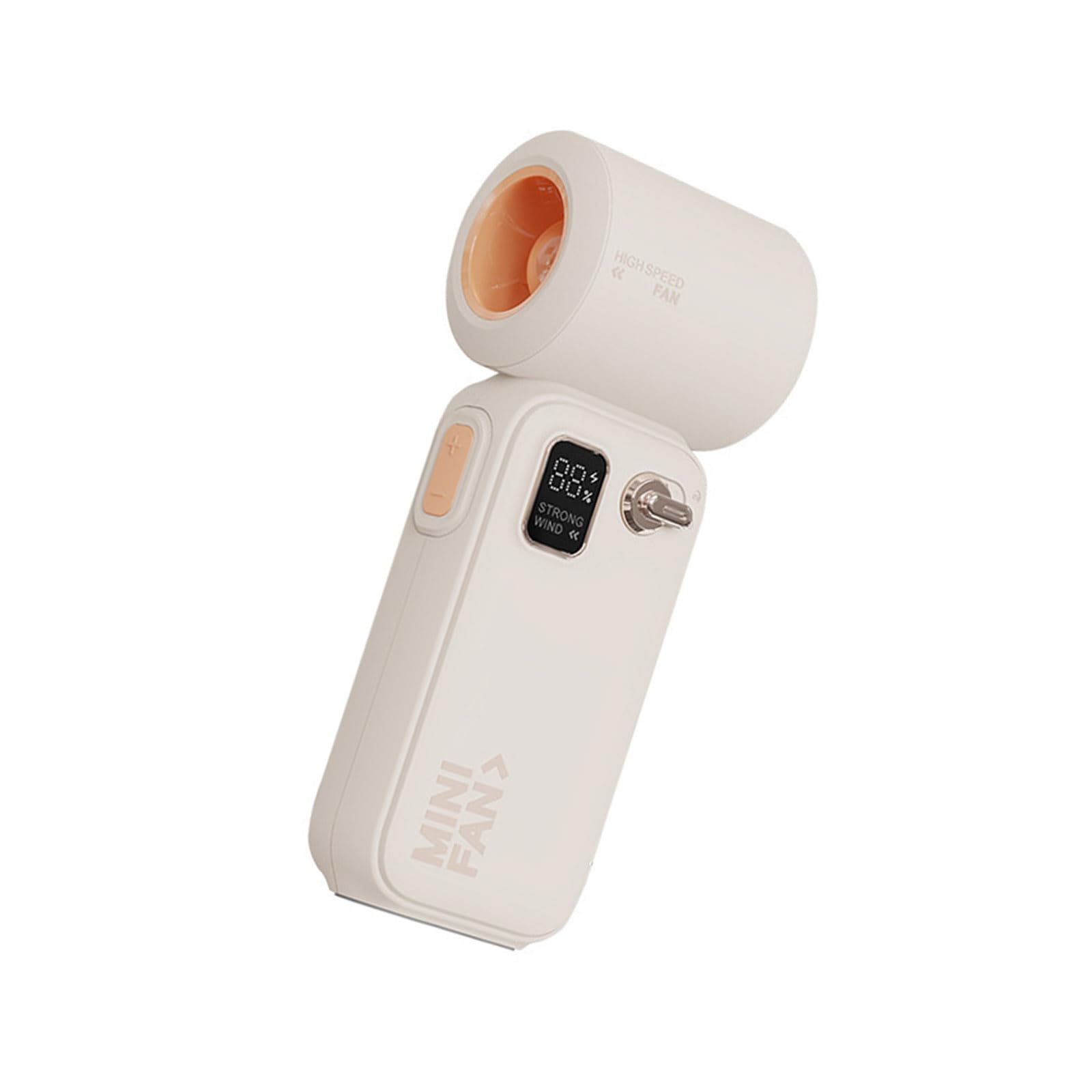 Fentency Speed USB Rechargeable Fan Outdoor Portable Handheld Powerful Turbines Fan Outdoor Light Weight Coolers Enduring USB Rechargeable Cooling