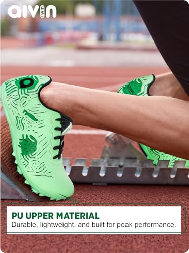 Image of Aivin Maze Runner Athletic Spikes Track & Field Shoes for Men | Sprint Spikes | Outdoor Running Shoes | Track and Field Shoes