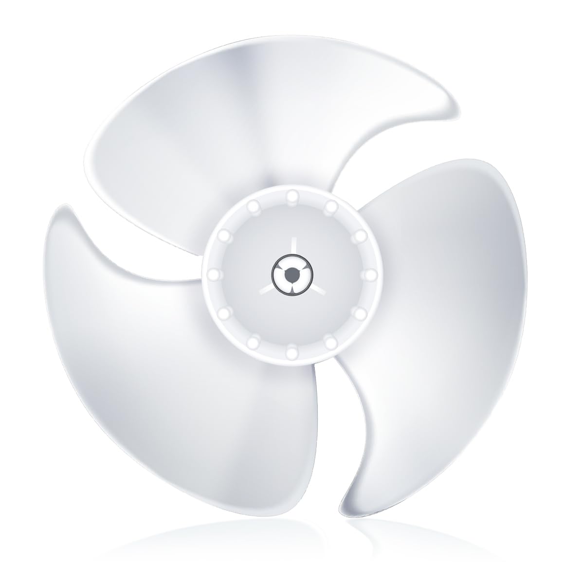 Refrigerator Evaporator Fan Blade for GE Replaces WR60X10205 Refrigerator Evaporator Fan Blade for GE Replaces WR60X10205